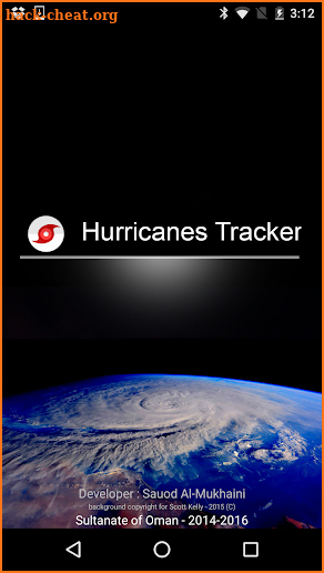 Hurricanes Tracker screenshot