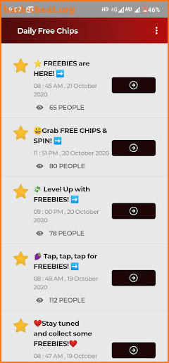 Huuge Spins - Daily Huuge Free Chips screenshot