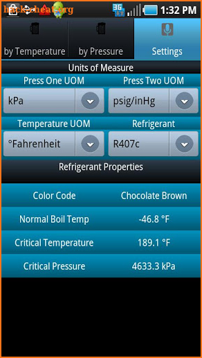 HVAC Buddy® Refrigerant Press screenshot