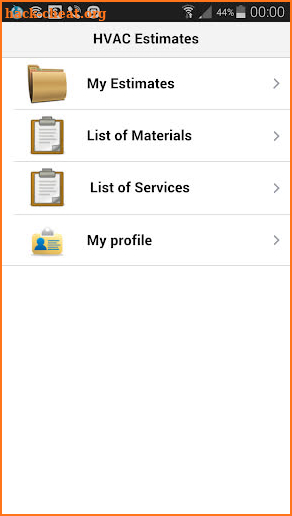 HVAC Estimates screenshot