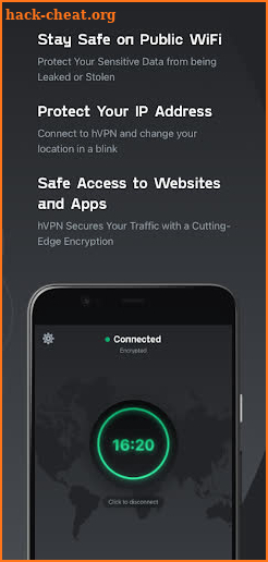 hVPN: Secure VPN by Hacken screenshot