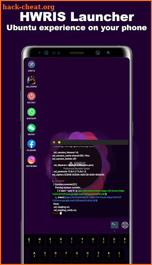 HWRIS - Ubuntu Style Launcher screenshot