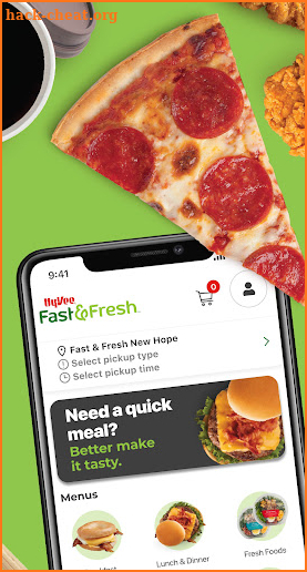 Hy-Vee Fast & Fresh screenshot