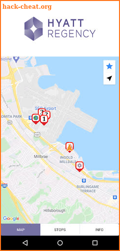 Hyatt SFO Shuttles screenshot