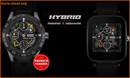 Hybrid 3D Watch Face screenshot
