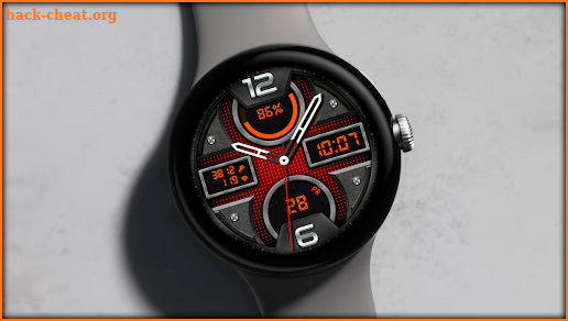 Hybrid CHRONO FY03 Watch face screenshot
