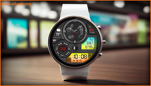 Hybrid COMPANOS WS32 Watchface screenshot