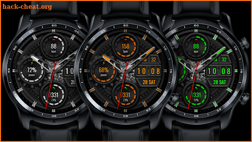 Hybrid HAXOTON WS48 Watch face screenshot