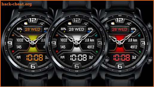 Hybrid KRUNO Sport Watchface screenshot