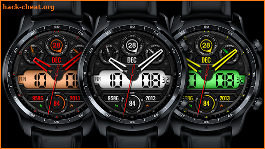 Hybrid LANGAR WS106 Watch face screenshot