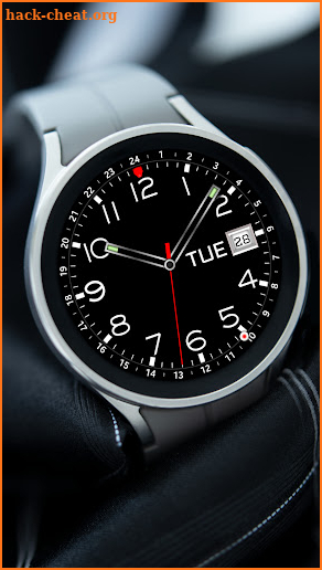 Hybrid Minimal RZ01 Watch face screenshot