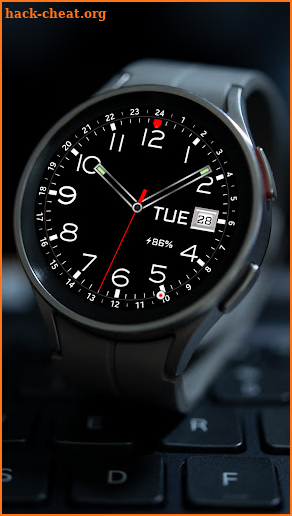Hybrid Minimal RZ01 Watch face screenshot