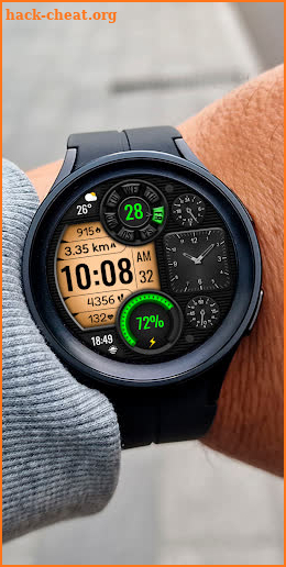 Hybrid MOCATOD Sport Watchface screenshot