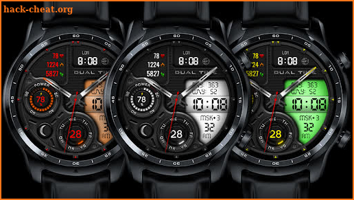 Hybrid MONTRA WS107 Watch face screenshot