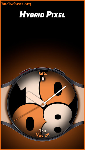 Hybrid Pixel - Watch face screenshot