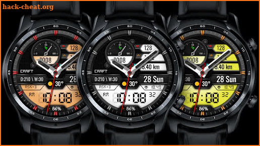 Hybrid RAKTAMOD WS15 Watchface screenshot