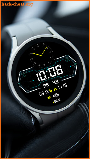 Hybrid RAPTER Watch face screenshot