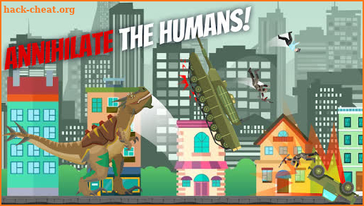 Hybrid T-Rex: City Rampage screenshot