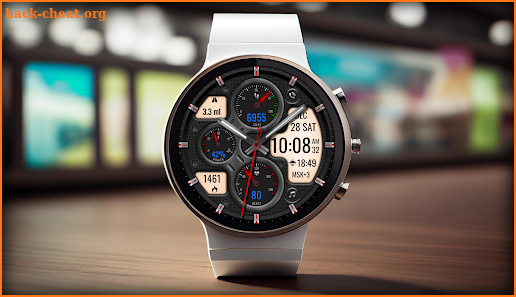 Hybrid TARMONA WS99 Watch face screenshot