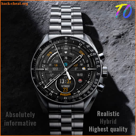 Hybrid Ultra watch face by TO screenshot