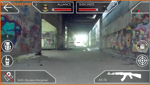 Hybrid War - AR: the Shooter in Augmented Reality. screenshot
