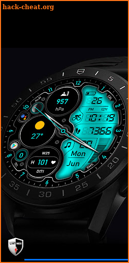 Hybrid Watch Face 025 screenshot