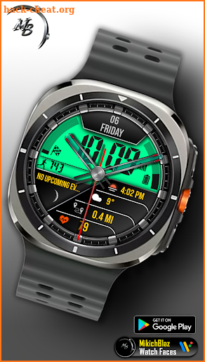 Hybrid Watch Face MB383 screenshot