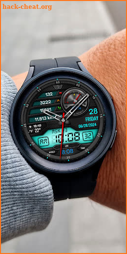 Hybrid WS 2 MONOTAR Watch face screenshot