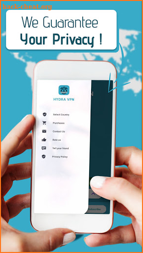 Hydra VPN I Free, Anonym, Safe, Unlimited Fast Vpn screenshot