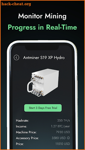 Hydro Miner- Rent Online Miner screenshot