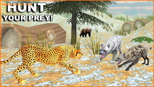 Hyena Family Simulator 3D screenshot