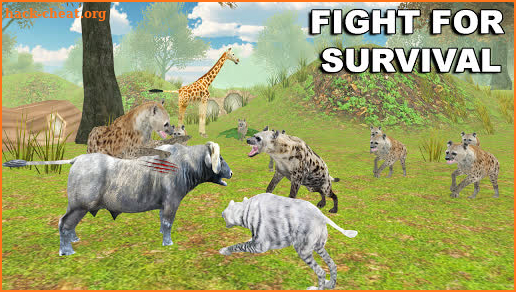 Hyena Family Simulator 3D screenshot