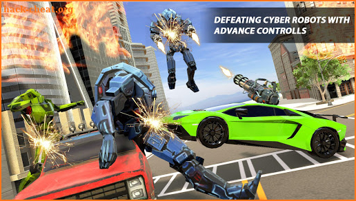 Hylonomus Robot Car Game: Robot Transforming Games screenshot