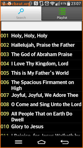 Hymns of Praise screenshot