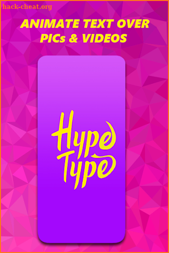 Hype TexT - Animated Text  Video Maker screenshot