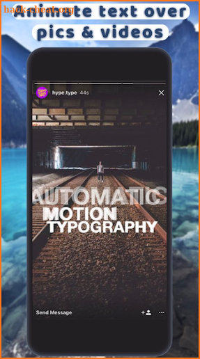 Hype Type Insta Story Animated Text Video Social screenshot