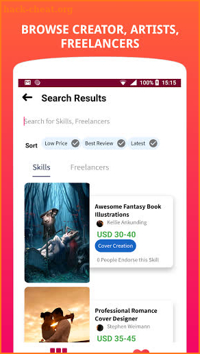 HypeBunch - Publish Stories, Find Books, Authors screenshot