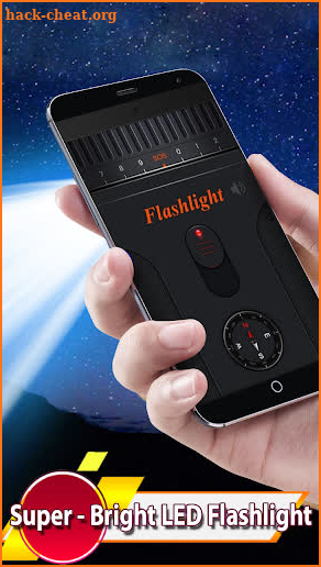 Hyper Flashlight: Bright light screenshot