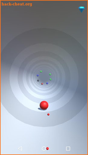 Hyper loop Bump Colour Ball Tunnel - Fast 3d Ball screenshot