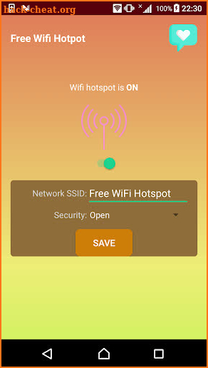 Hyper Portable Wifi Hotspot screenshot
