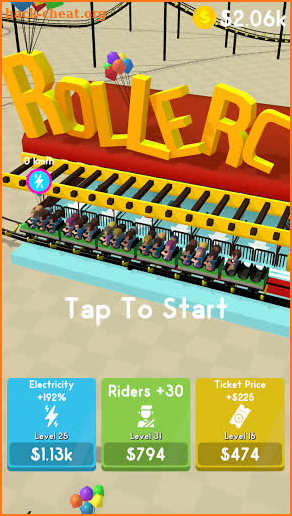 Hyper Roller Coaster screenshot