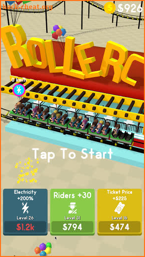 Hyper Roller Coaster screenshot