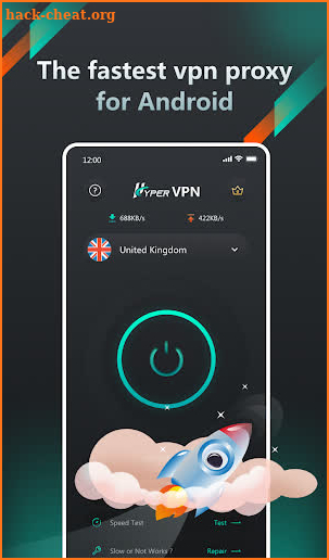 Hyper VPN screenshot