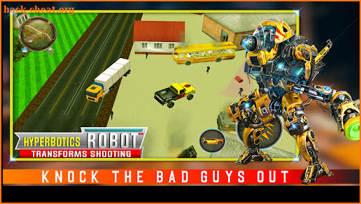 HyperBotic: Robot Car, Transforms, Robot Shooting screenshot