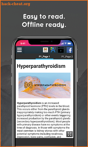 Hyperparathyroidism Info screenshot