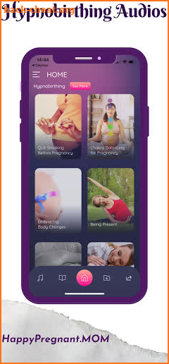 Hypnobirthing • Pregnancy App screenshot