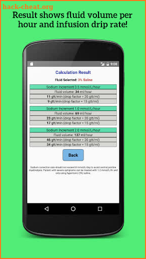 Hyponatremia Correction Calculator: Sodium Tracker screenshot