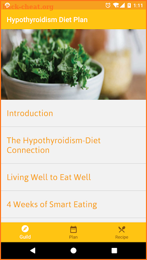 Hypothyroidism Diet Plan screenshot