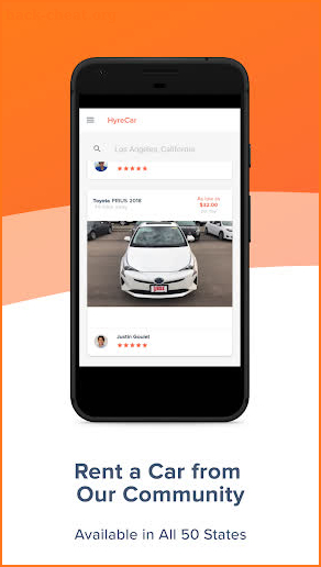 HyreCar - Carsharing for Ridesharing screenshot