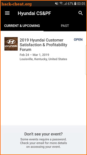 Hyundai CS&PF App screenshot